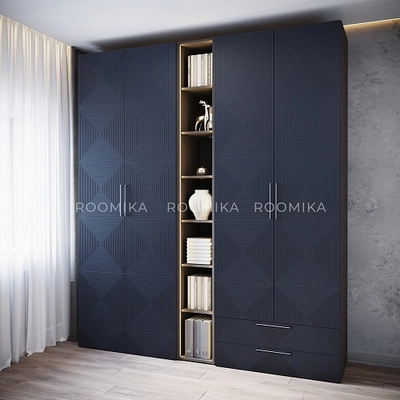 Шкафная группа для спальни Лацио фасады в эмали 27