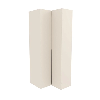 Шкаф угловой, фасады в эмали LE207 L/R