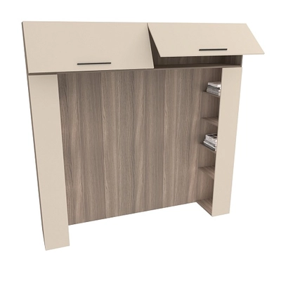 Ниша для кровати с секциями L407.44