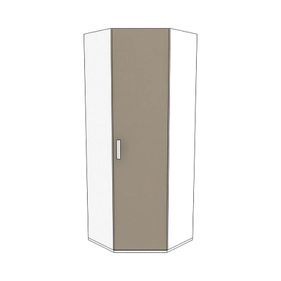 Шкаф угловой 846*996мм E218 L/R