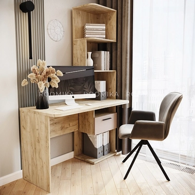 Рабочий стол со встроенным стеллажом HOF420