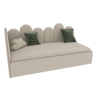 Мягкая кровать-диван КИПРОС с подъемным механизмом, 90x190