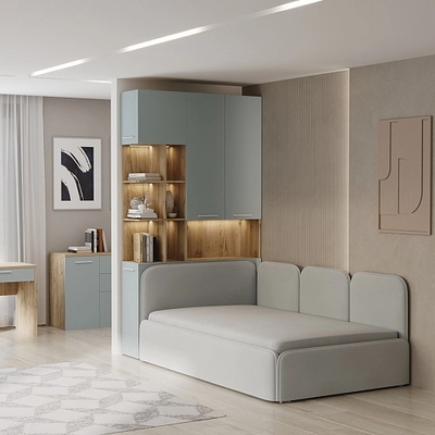 Шкаф с нишей с подсветкой L212.3