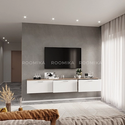 Тумба навесная, 3 ящика R5124