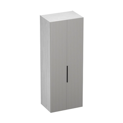 Шкаф 2 дверный, фрезерованные фасады в эмали LE210.60-1