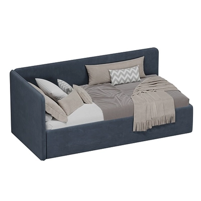 Кровать с подъемным механизмом и ящиком для белья РУБИ М1