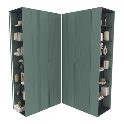 Шкафная группа Лацио фрезерованные фасады в эмали 30