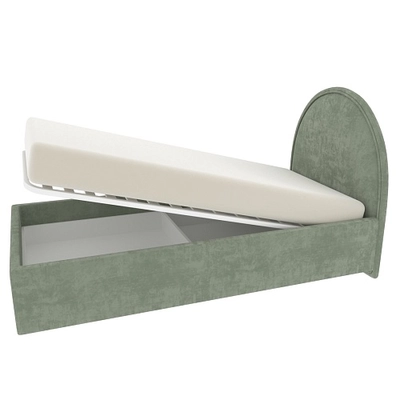 Кровать односпальная мягкая БАББЛ с подъемным механизмом