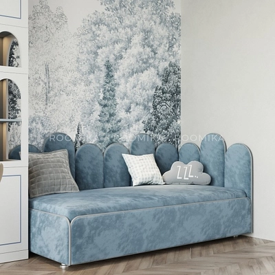 Мягкая кровать-диван КИПРОС с подъемным механизмом, 90x190