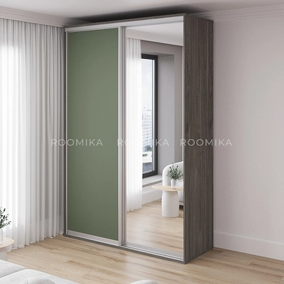 Шкаф-купе U160 тип 1 МДФ/зеркало