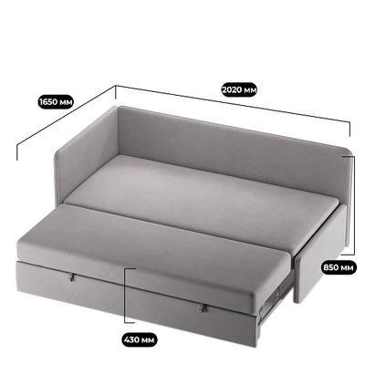 Диван раскладной РУБИ М3
