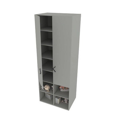 Шкаф двухдверный L217.60-4