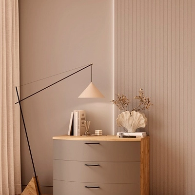 Комод радиусный 3 ящика P703