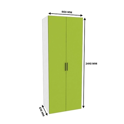 Шкаф двухдверный с ящиками во всю ширину L210.60-3