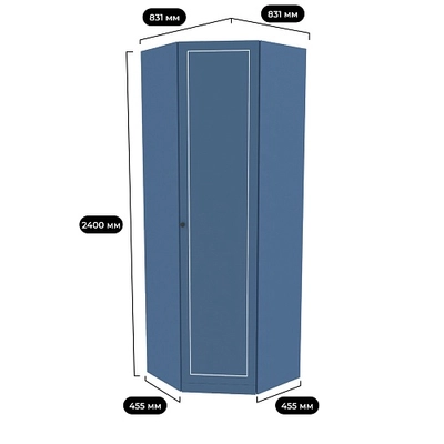 Шкаф угловой A218.1
