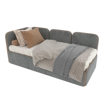 Мягкая кровать-диван ЗУМА L/R с подъемным механизмом, 90x190