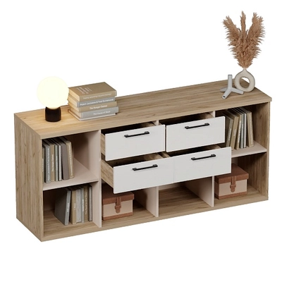 Cтеллаж для игрушек с ящиками L405