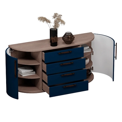 Комод радиусный на 1600 мм P746