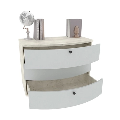 Комод радиусный 3 ящика P703