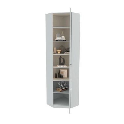 Шкаф угловой книжный A247