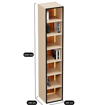 Шкаф напольный с подсветкой LF271.45