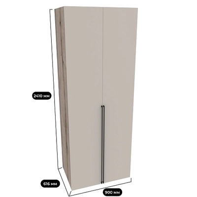 Шкаф двустворчатый L210.60-4