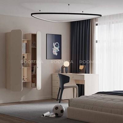 Навесной книжный шкаф  с подсветкой LG342.300