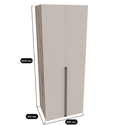 Шкаф двустворчатый L210.60-1