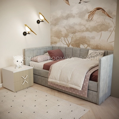 Кровать со вторым выдвижным спальным местом ЛАЙН 2