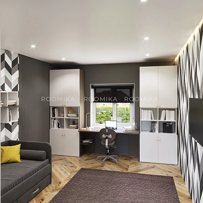 Кровать мягкая с ящиком для белья ТОКИО, 120x200