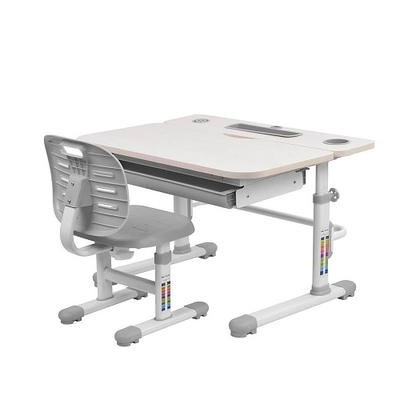 Комплект парта + стул Littonia Grey-w + лампа