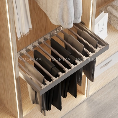 ALFA Выдвижная брючница наборного типа в базу 800 мм, FRM5806.764.01