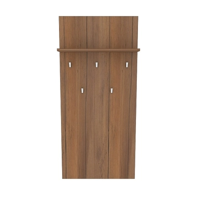 Панель широкая с полкой и крючками L177