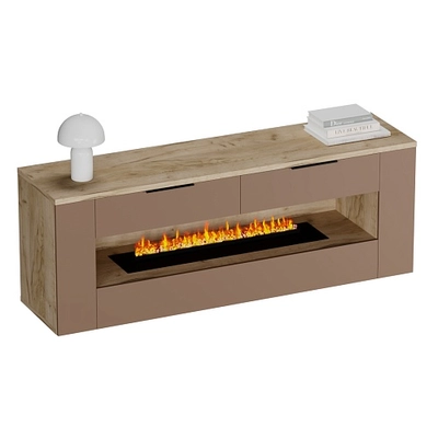 Тумба ТВ напольная с электрокамином LG551.450L/R