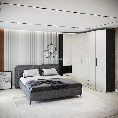 Шкаф однодверный с полками L221.40 L/R