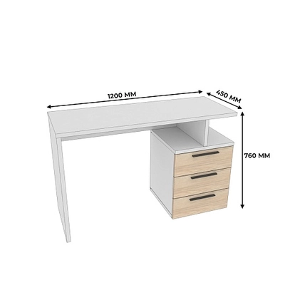 Стол письменный/ туалетный L715 L/R