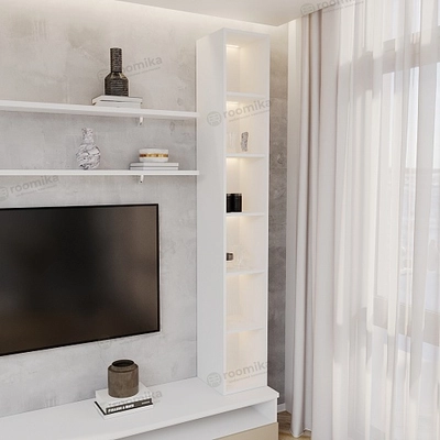 Стеллаж навесной с подсветкой L316