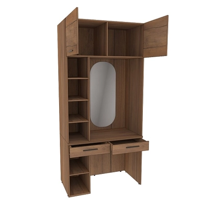 Столик туалетный с антресолью и стеллажом L414.60