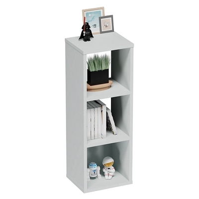 Cтеллаж сквозной книжный на 3 ниши с фасадом E803