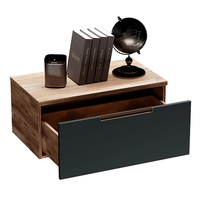 Тумба TВ навесная, фасады в эмали LE517.451