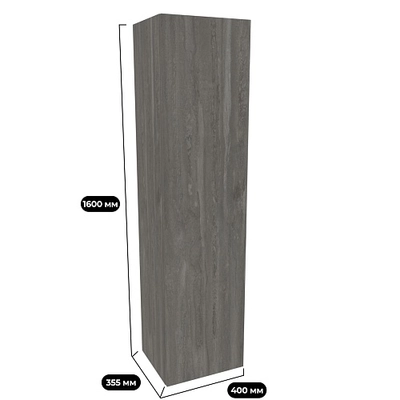 Шкаф навесной со стеклом R331.1