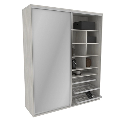 Шкаф-купе U203 тип 4 МДФ/зеркало