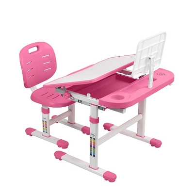 Комплект парта + стул трансформеры Cura Pink FUNDESK