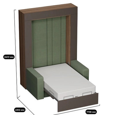 Шкаф-кровать трансформер L950.120, 120x200