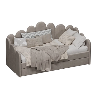 Мягкая кровать-диван ШЕЛЛ, 90x200