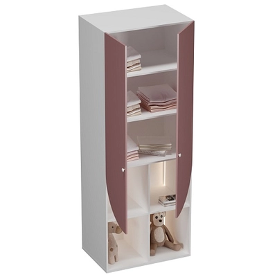 Шкаф для одежды с открытой нишей  с подсветкой L254.60