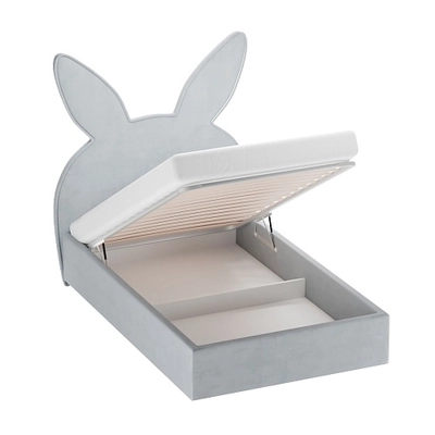 Кровать мягкая БАННИ с подъемным механизмом, 120x200