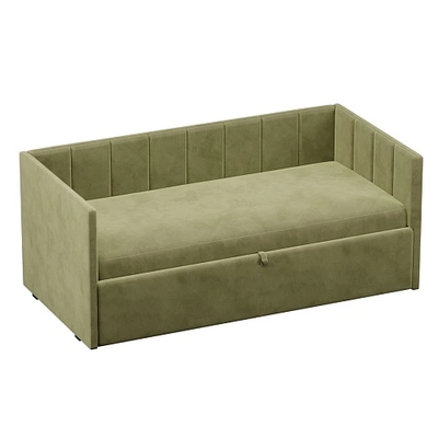 Кровать с подъемным механизмом и ящиком для белья ЛАЙН 1