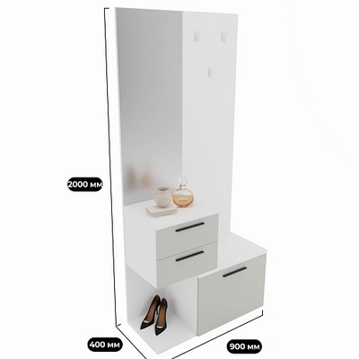 Комплекс панель с зеркалом L1000 L/R