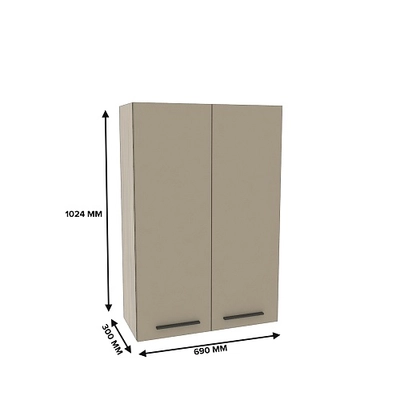 Антресоль двудверная L339.300